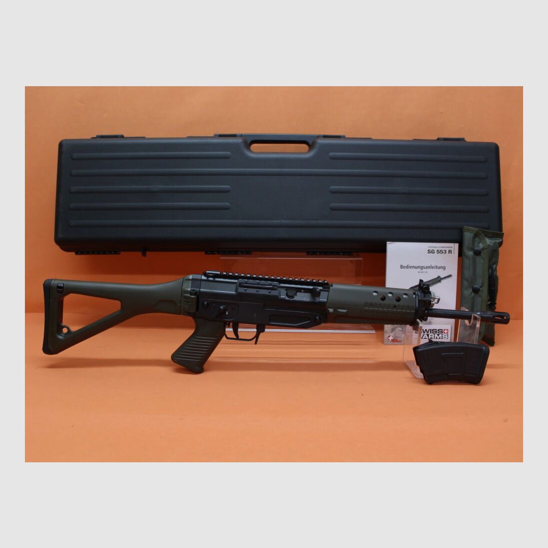 Swiss Arms Ha.Büchse 7,62x39 Swiss Arms/ SAN SG553RD 4-Pos. Gas-Piston-System SIG 550/ SIG Sport, 305mm Lauf