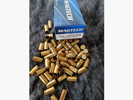 9mm Luger Subsonic Hülsen