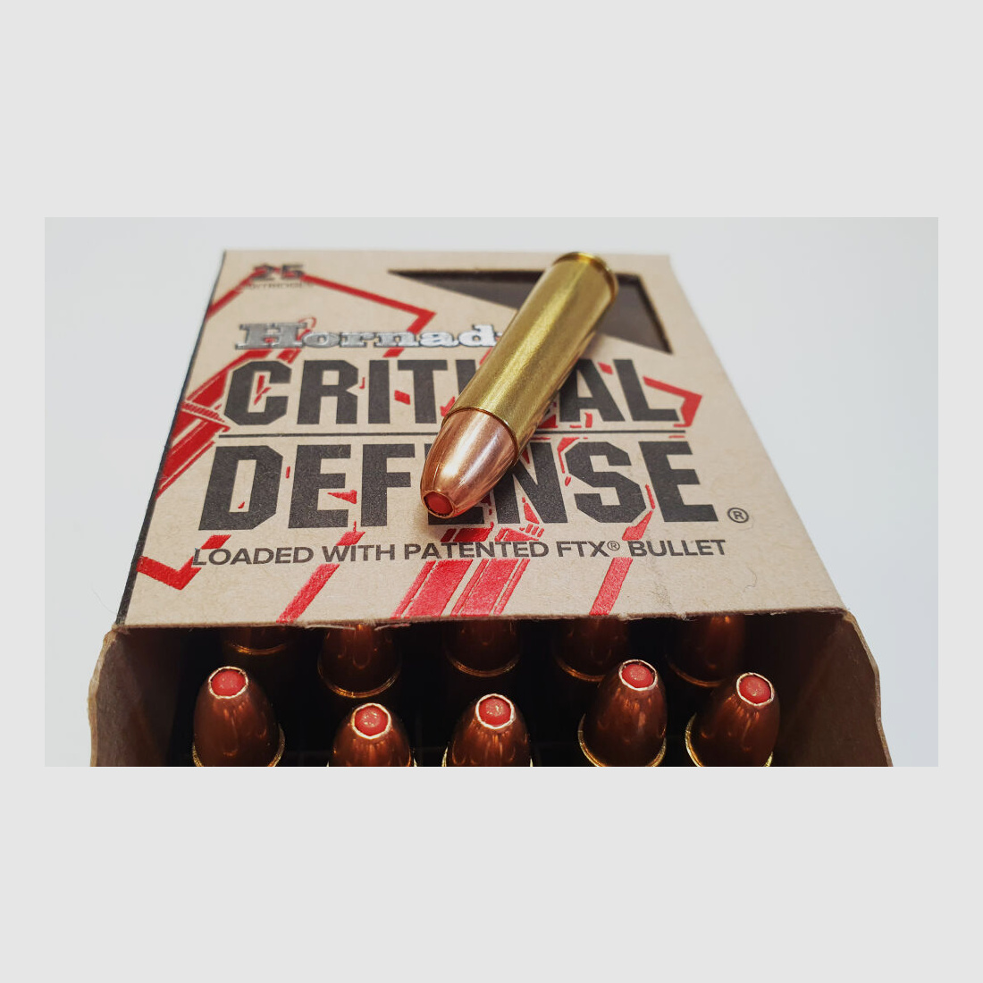 Hornady 30 Carbine 110gr FTX Critical Defense® 25 cartouches