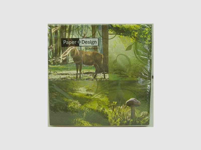 Servietten Hirsch im Wald - 20stk