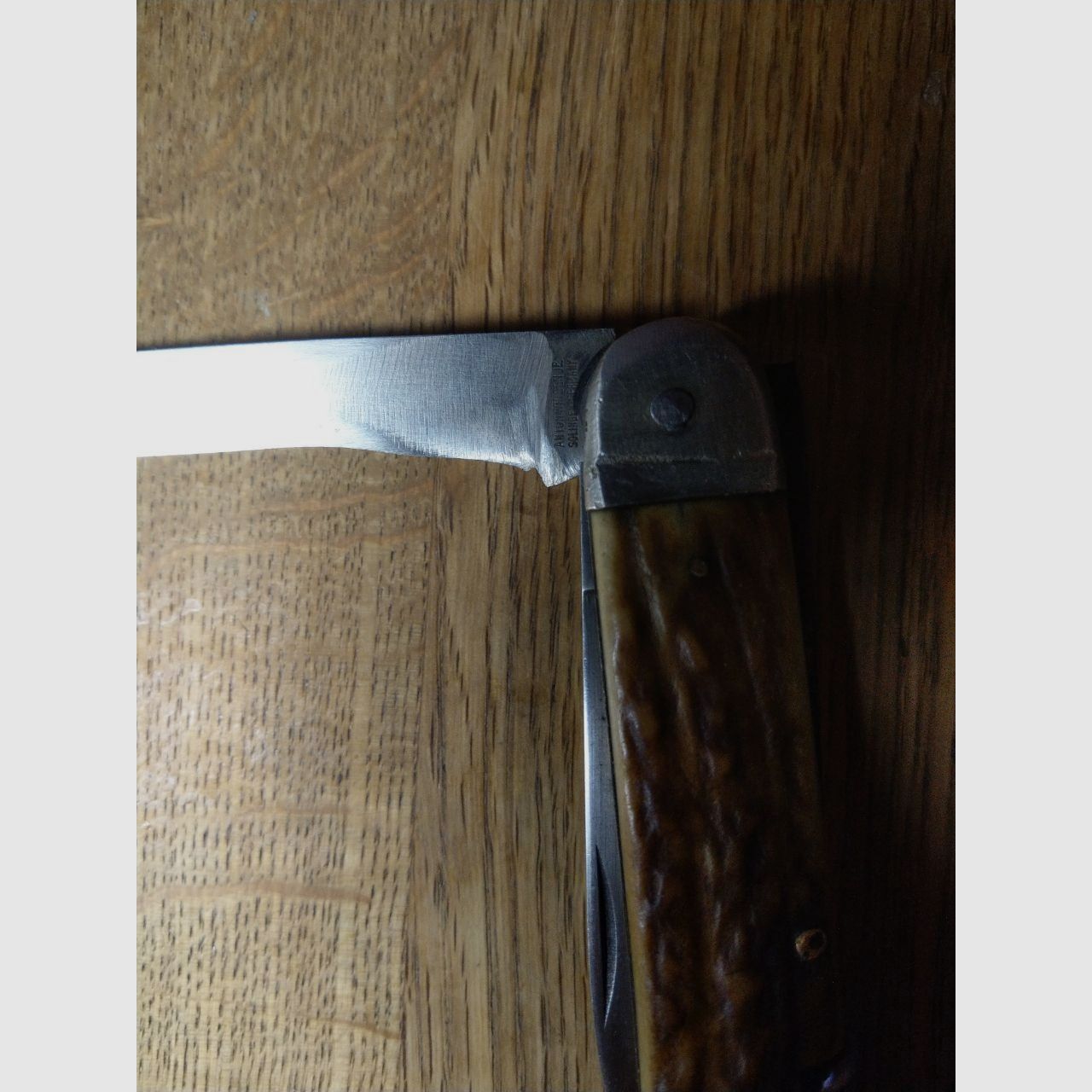 Jagdmesser Hirschhorn von der Firma Anton Winger aus Solingen