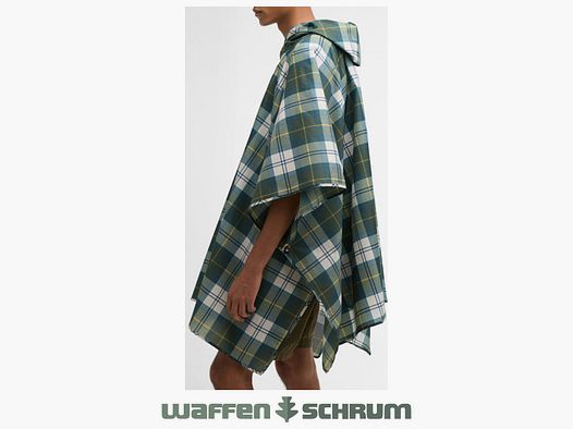 Barbour Poncho Tartan Showerproof