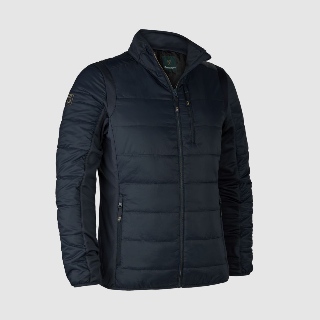 Heat wattierte Jacke - Dark Blue – Größe: M