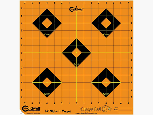 Caldwell Orange Pell bersaglio 16'', 5pz.