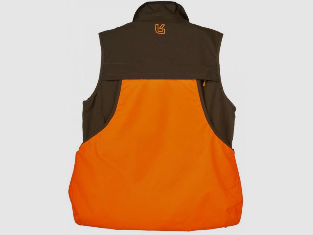 Gilet Univers groen en oranje hoge zichtbaarheid model Tortora art. 93244 392, afbeelding 5 van 5