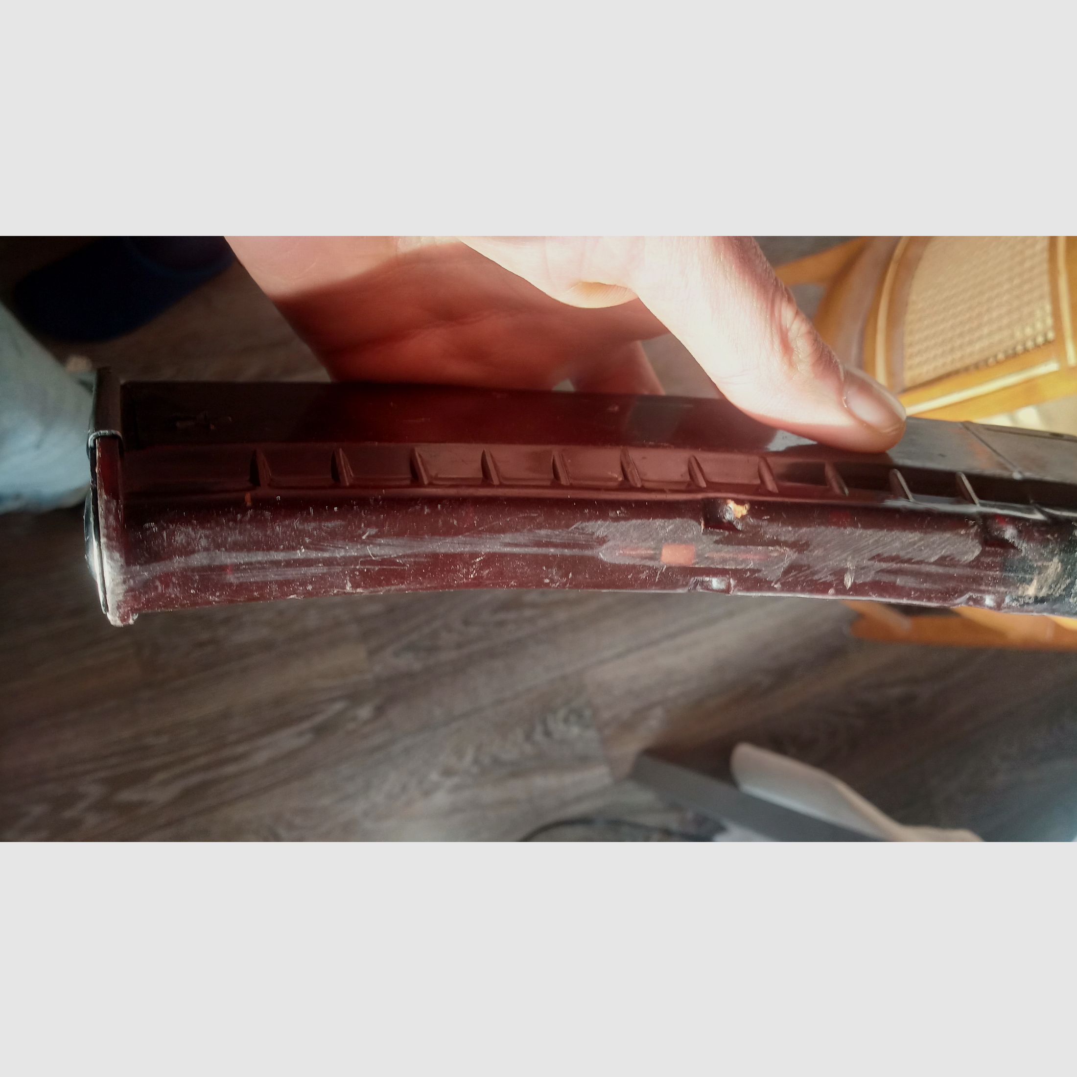 Original Russisches AK74 Tula Plum Deko Magazin (unbrauchbar/deaktiviert) // CCCP / Yunker