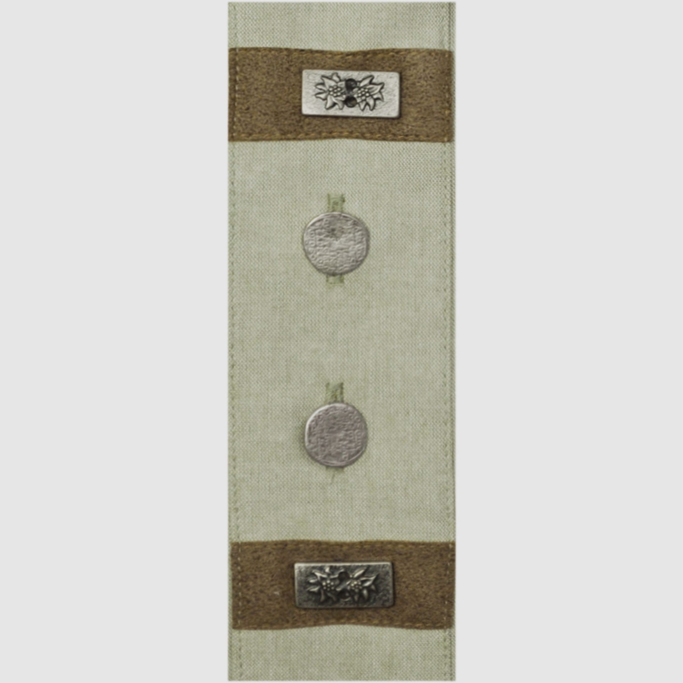 Hemd Chambray 1/1-Arm - mit Beinknopf / Zierteil