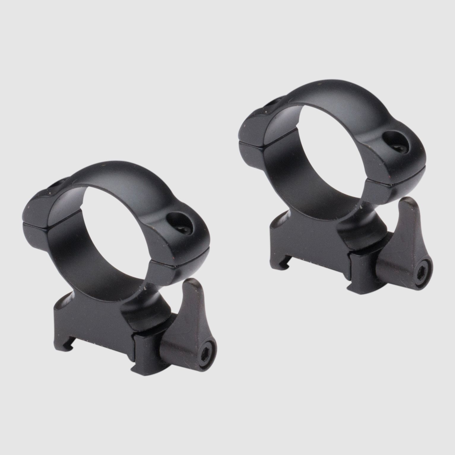 Nikko Stirling stalowy montaż pierścieniowy 30 mm wysoki szybki zwalniacz NSMQR30WH