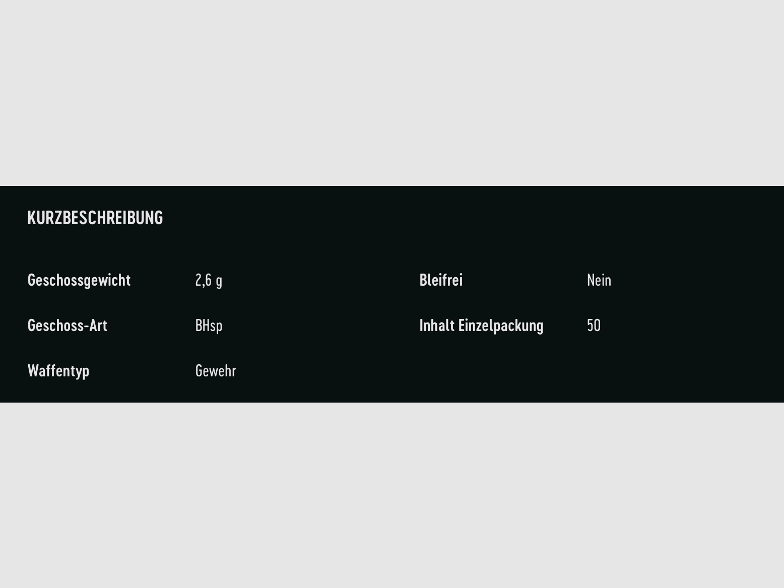 RWS 2132494 .22 LR High Velocity HP 2,6g 40grs.