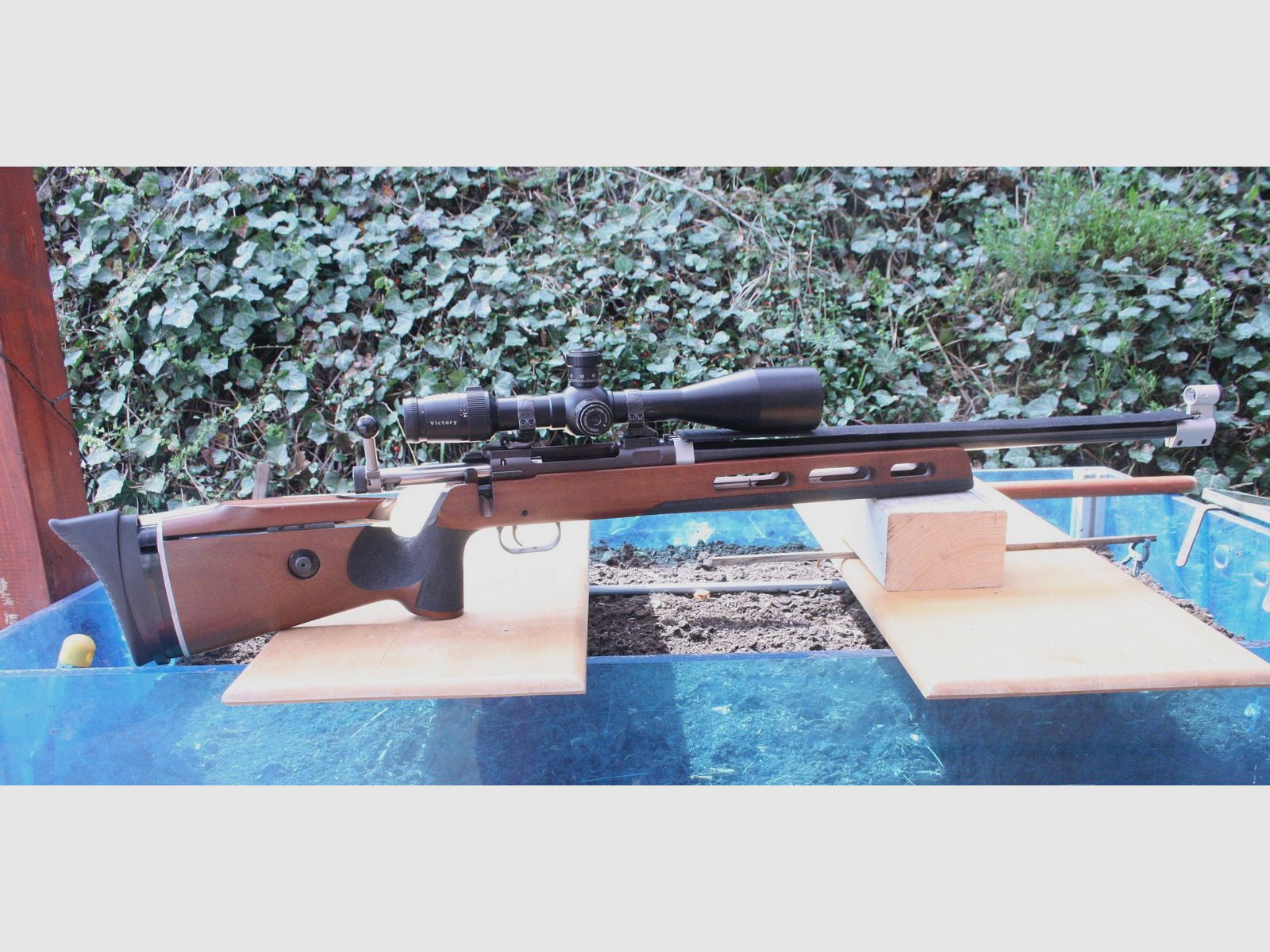 Rifle de competición de Grünig & Elminger en cal. 308 con Zeiss Diavari ZF 6-25 x 56T