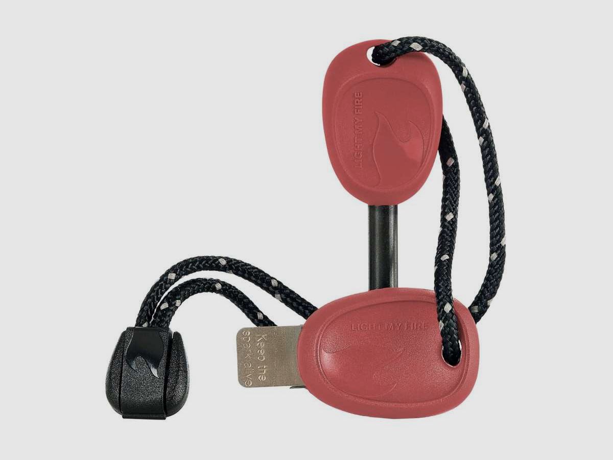 Feuerstarter Scout Bio Plastic - Firesteel 2.0 - Feuerstein Firesteel Scout Bio Plastic Rostorange, Bild 5 von 9