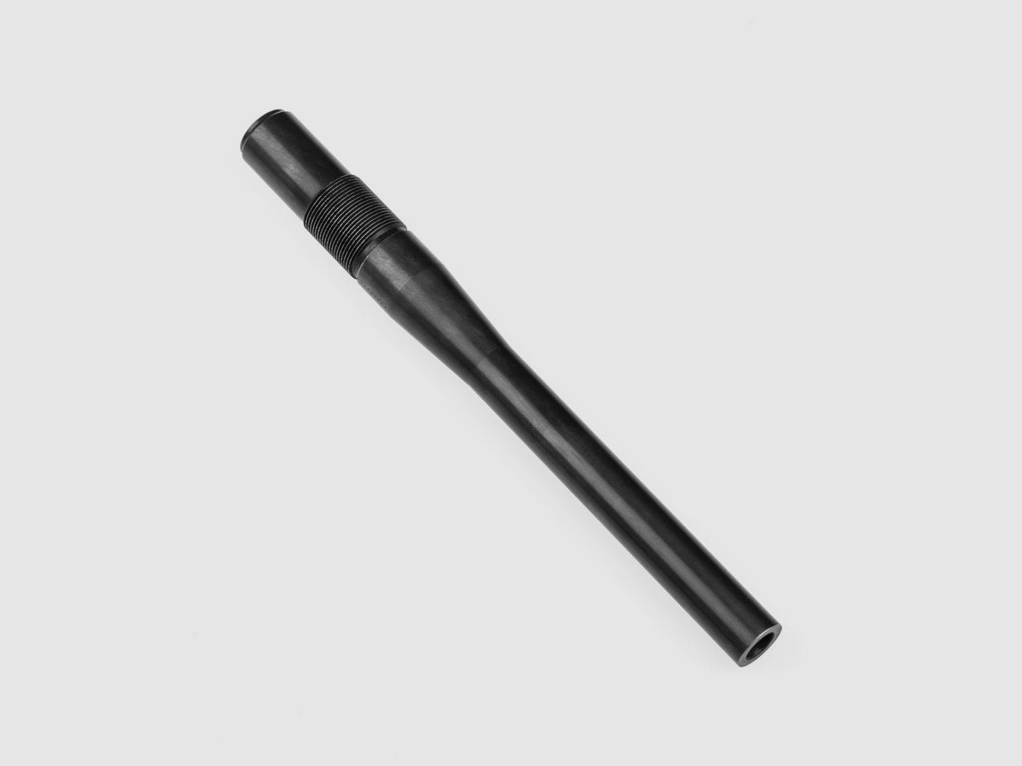 Scuba Ashinger Startbuis - kort | roestvrij staal | zwart | 9mm