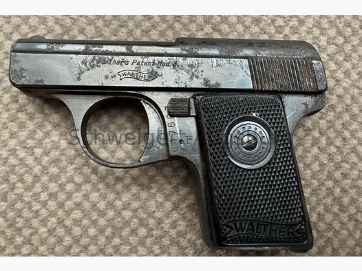 Walther Zella-Mehlis Mod.9 6.35mm Browning