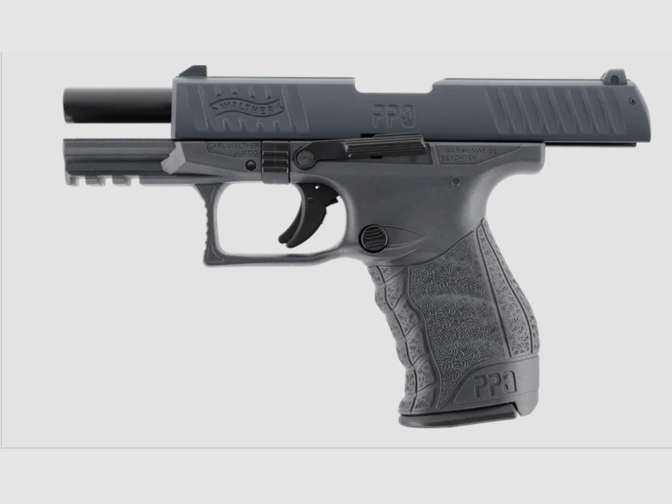 Umarex 310.02.09 Walther PPQ M2 9 mm P.A.K., Tungsten Gray
