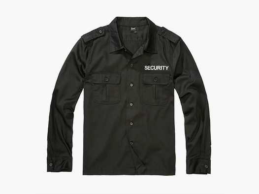 Brandit Brandit Langarmhemd Security US Shirt Long Sleeve - 3XL