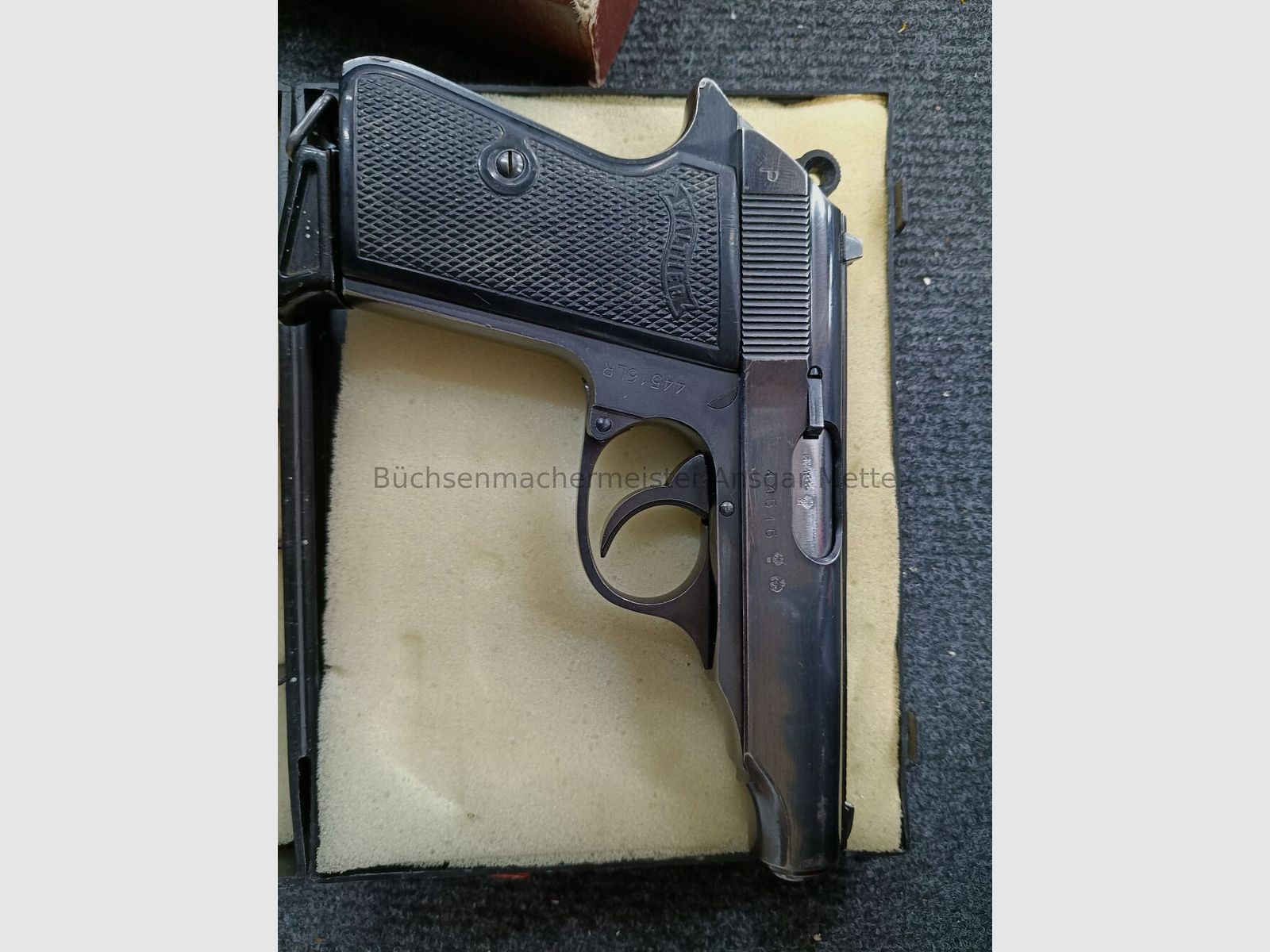Walther PP "L66A1" of the British Army PP / L66A1