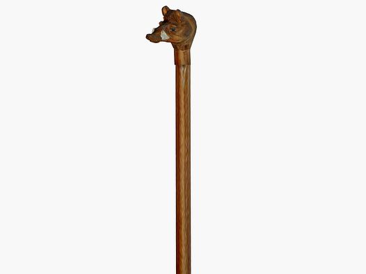 Lovergreen Outdoor Motif Boar Head Walking Stick