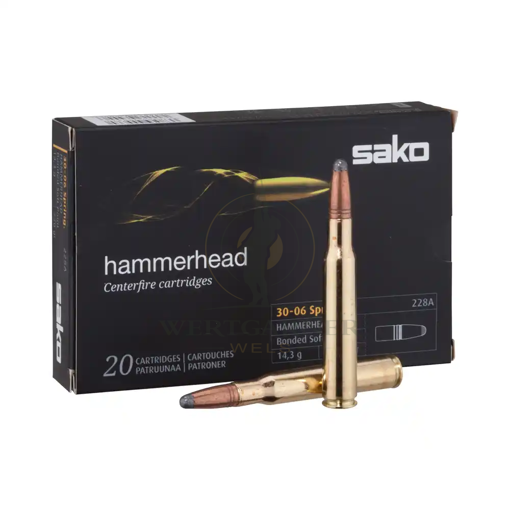 Sako Hammerhead .30-06 SP 14,3g/220grs, image 1 sur 2