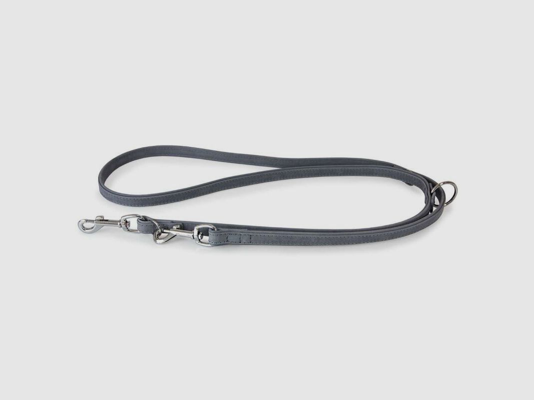 Das Lederband Hundeführleine Boston Granite B 18 mm / L 200 cm