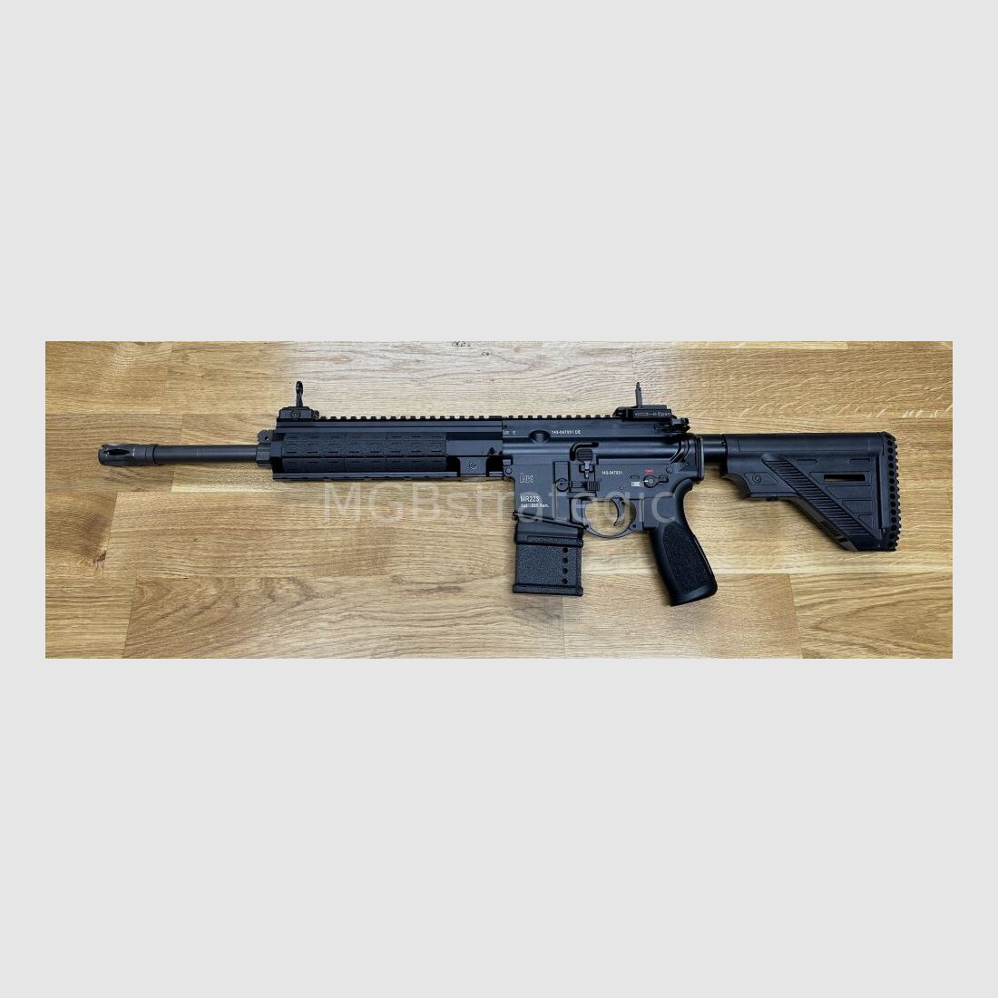sportivement autorisé ! H&K MR223 A3 14,5" canon carabine semi-automatique .223Rem - Heckler & Koch - beaucoup d'accessoires dans l'évaluation BKA autorisés ! version civile H&K 416 G95