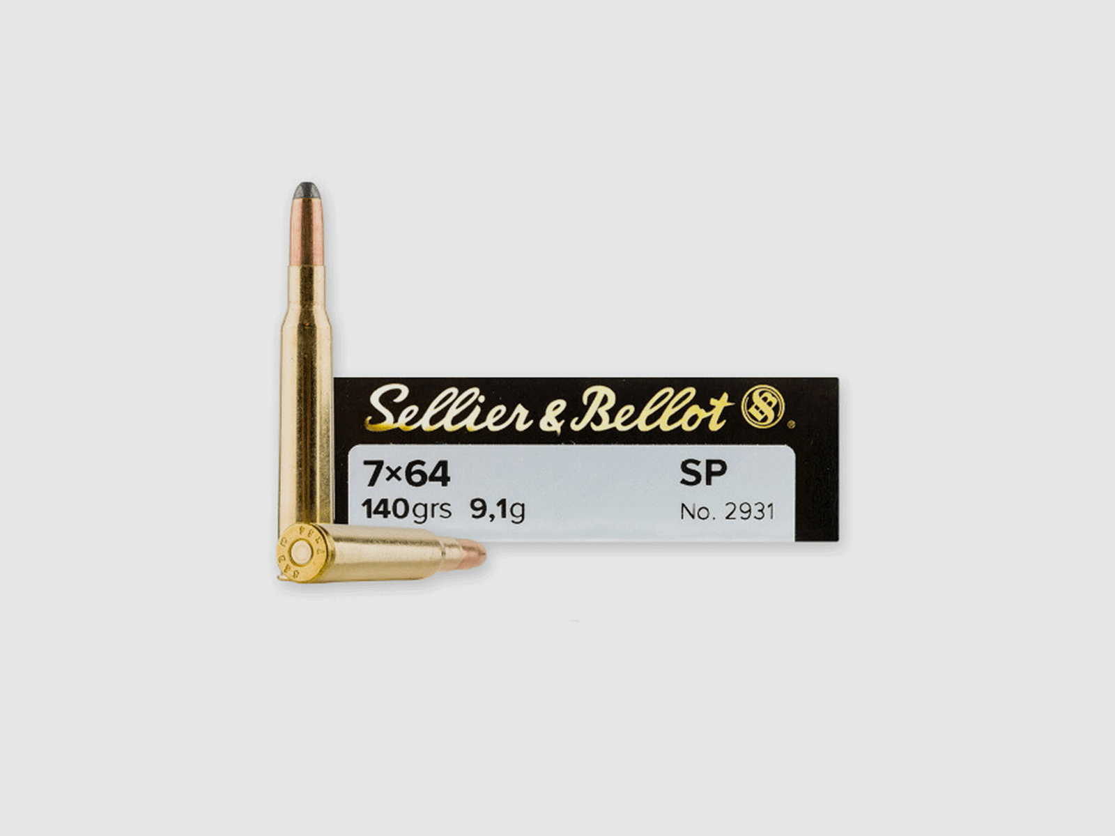 SELLIER & BELLOT – 7×64 SP 140grs 9,1g No. 2931 (20pz)