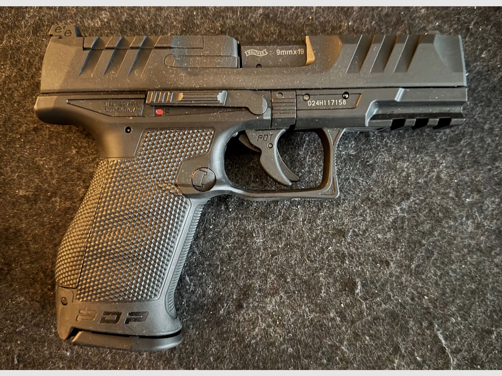 Walther PDP Compact 4” BLK Set 4,5mm BB CO2 *NEUWERTIG*