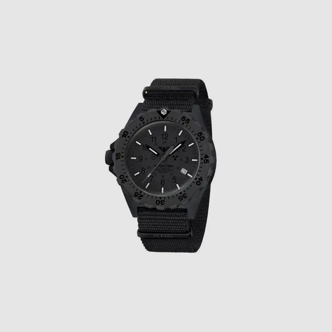 KHS KHS Armbanduhr Shooter MKII Automatic XTAC Field - Natoband Schwarz