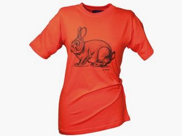 Damen Rundhals Gr. M - Motiv Hase