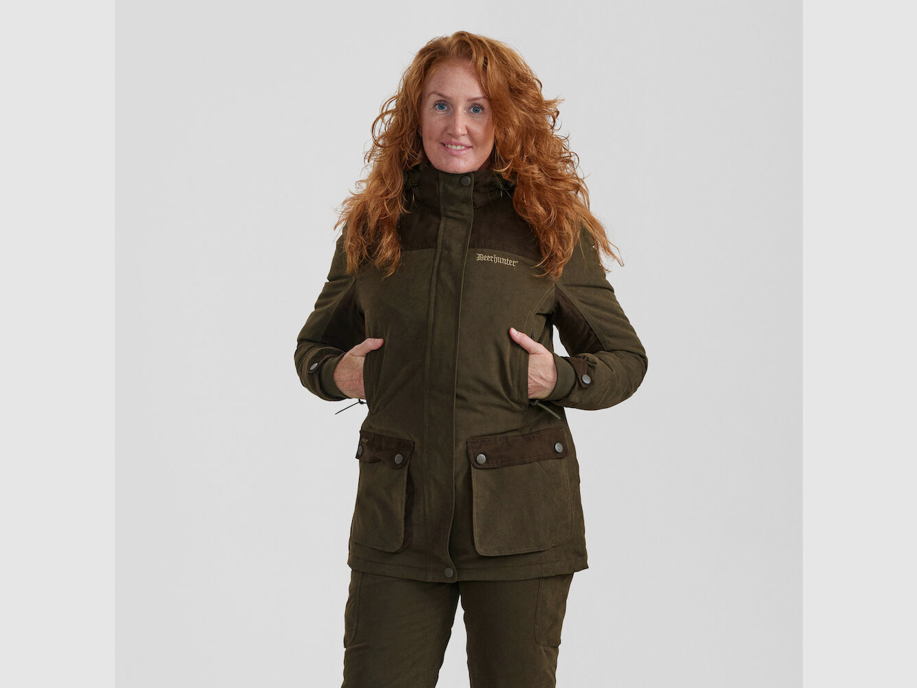 Lady Eagle Winterjacke - Tarmac Green – Kleidergröße Damen: 36