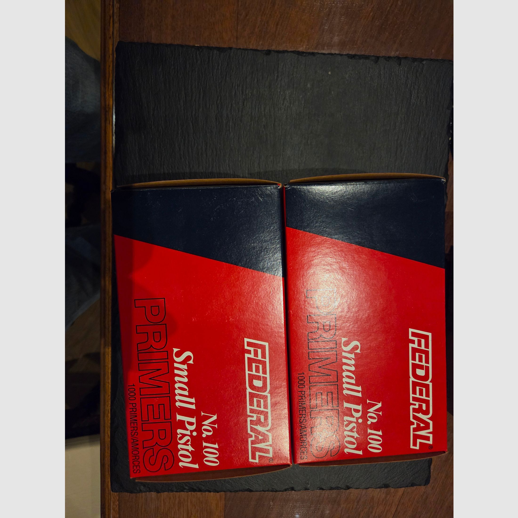 Capsulas de percusión Federal No. 100 para pistolas pequeñas