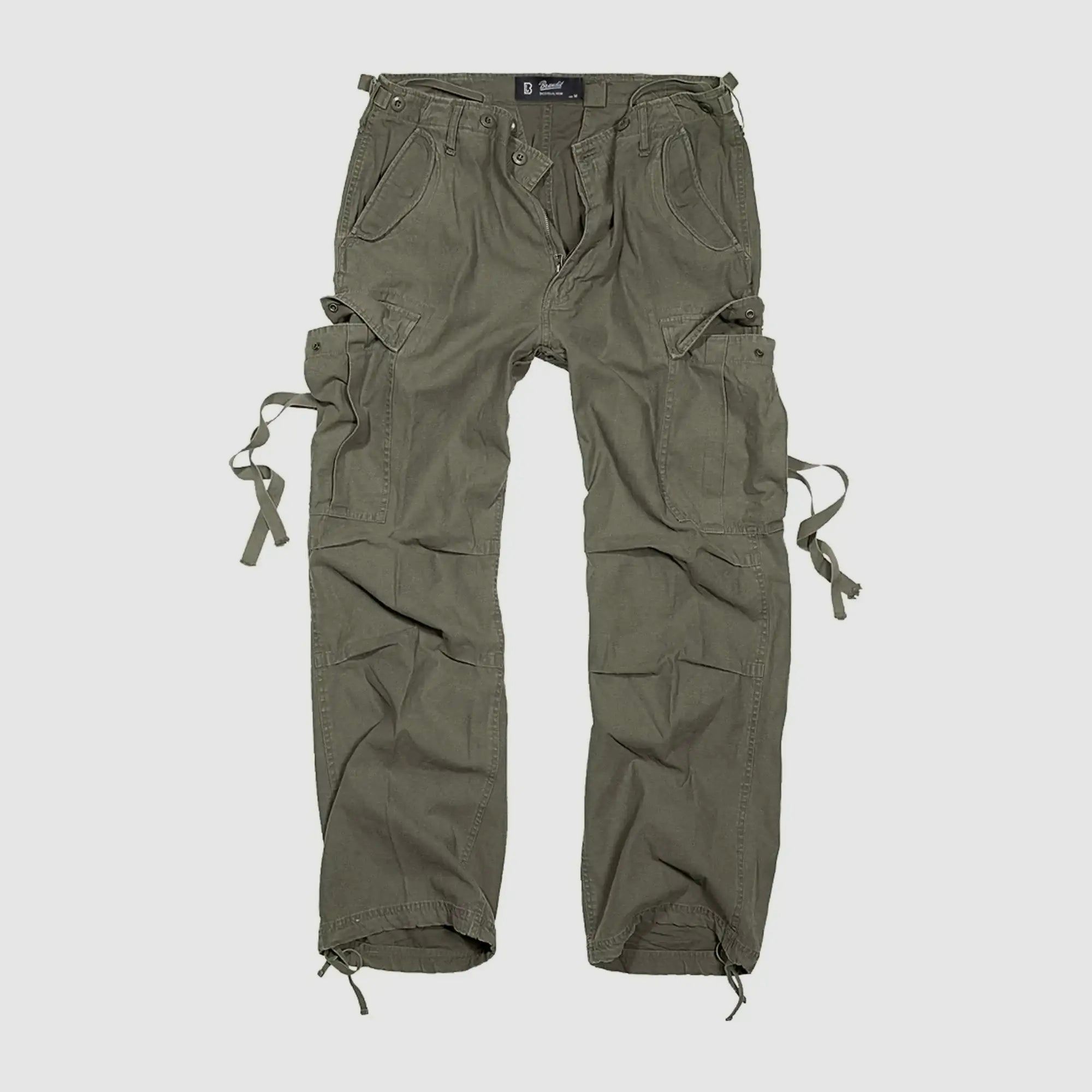 Pantalon Vintage M-65 Brandit - Noir / S Homme