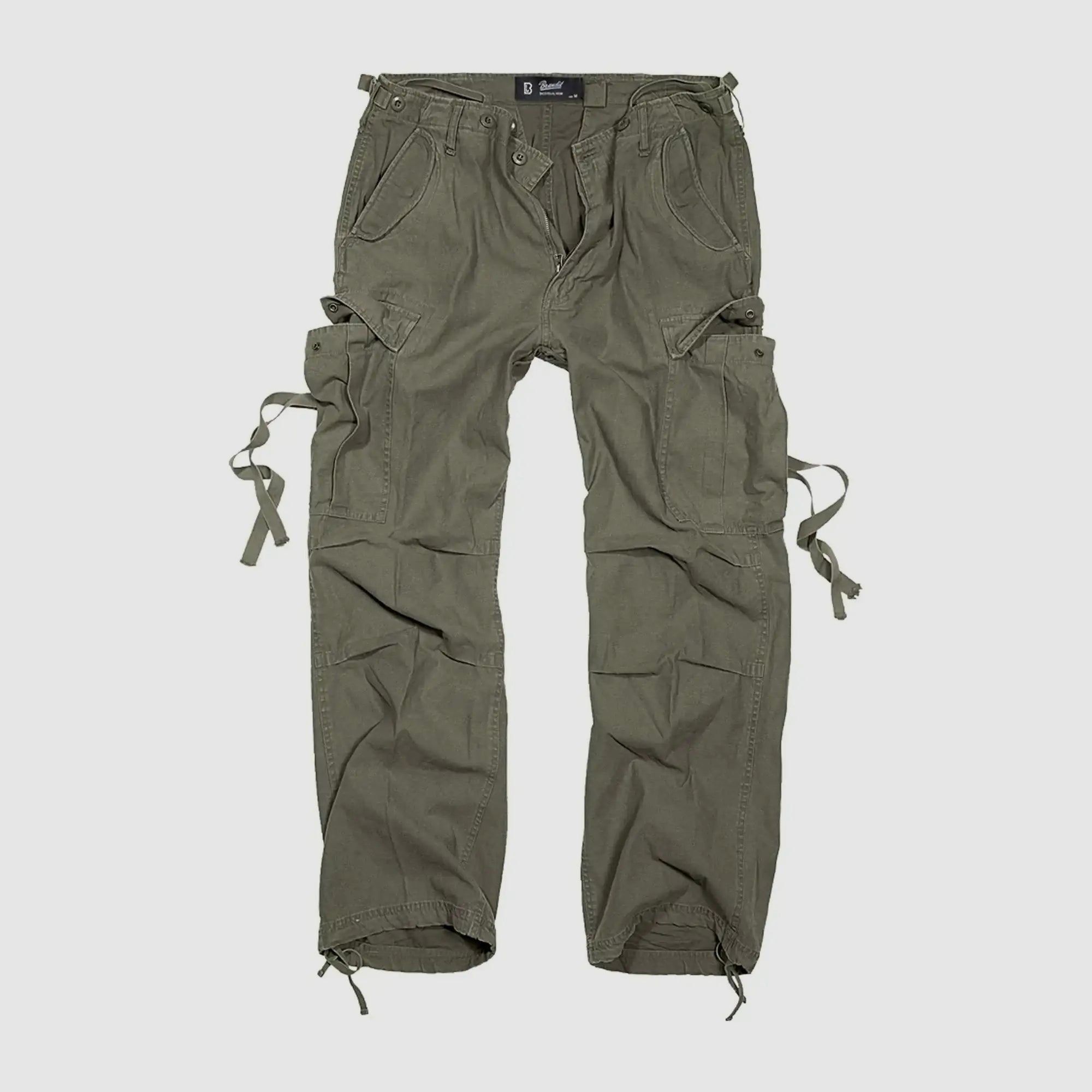 Spodnie Vintage M-65 Brandit - Czarny / S Mężczyźni