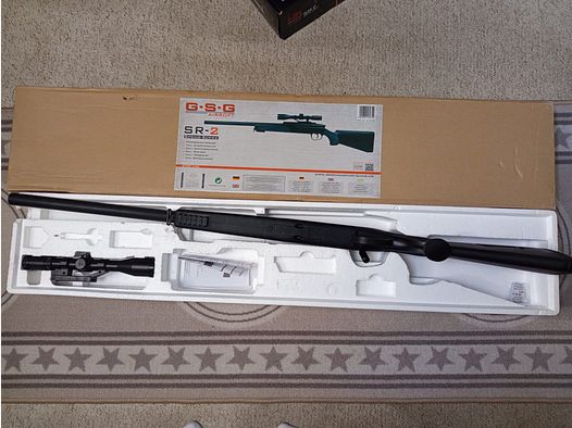 GSG R-maxx Sr-2 Sniper Federdruck 0 5j Notverkauf