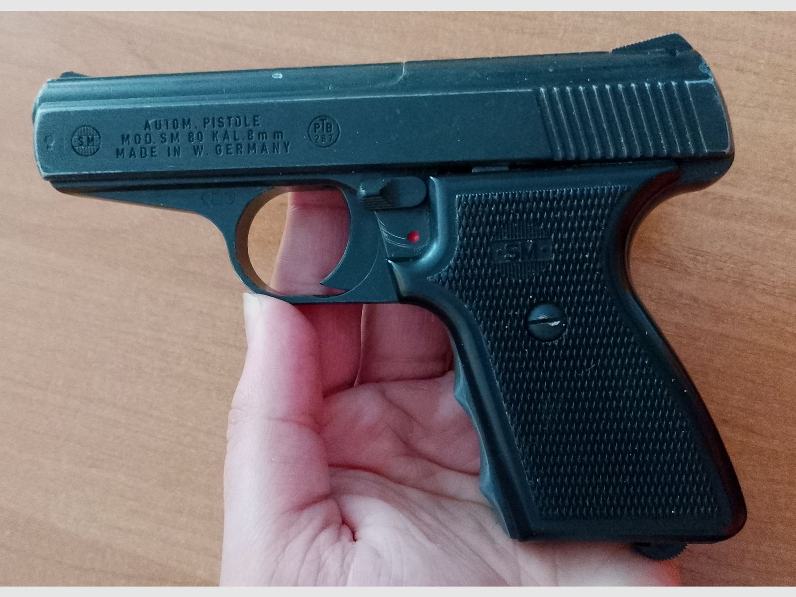 Rhöner SM 80 Kal. 8 mm Knall im PTB  267