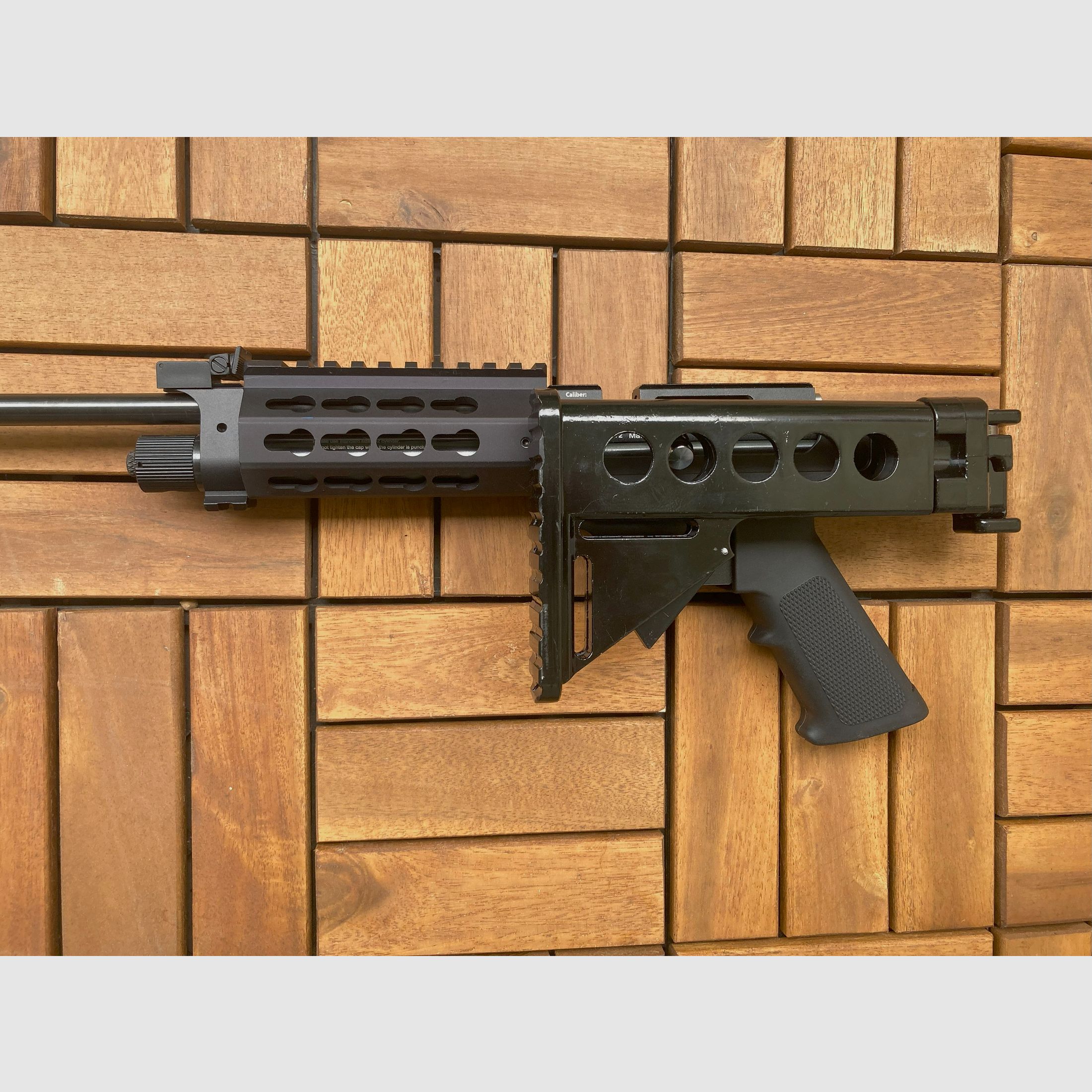 Diana Chaser Luftgewehr Kaliber 4,5mm neuwertiger taktischer Umbau LR300 AR15 Stil