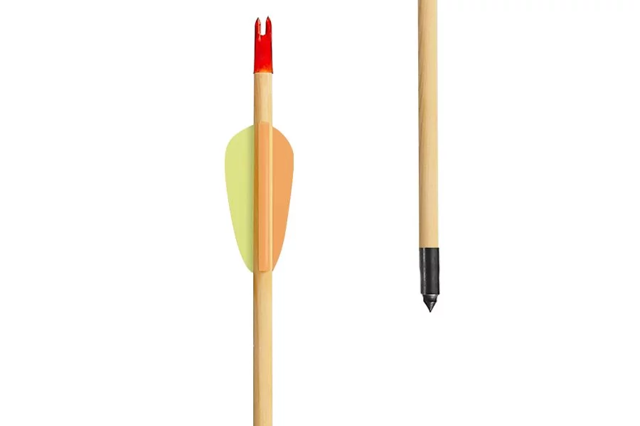 Target Wooden 30" Poe Lang wooden arrows – set of 5, image 4 of 8