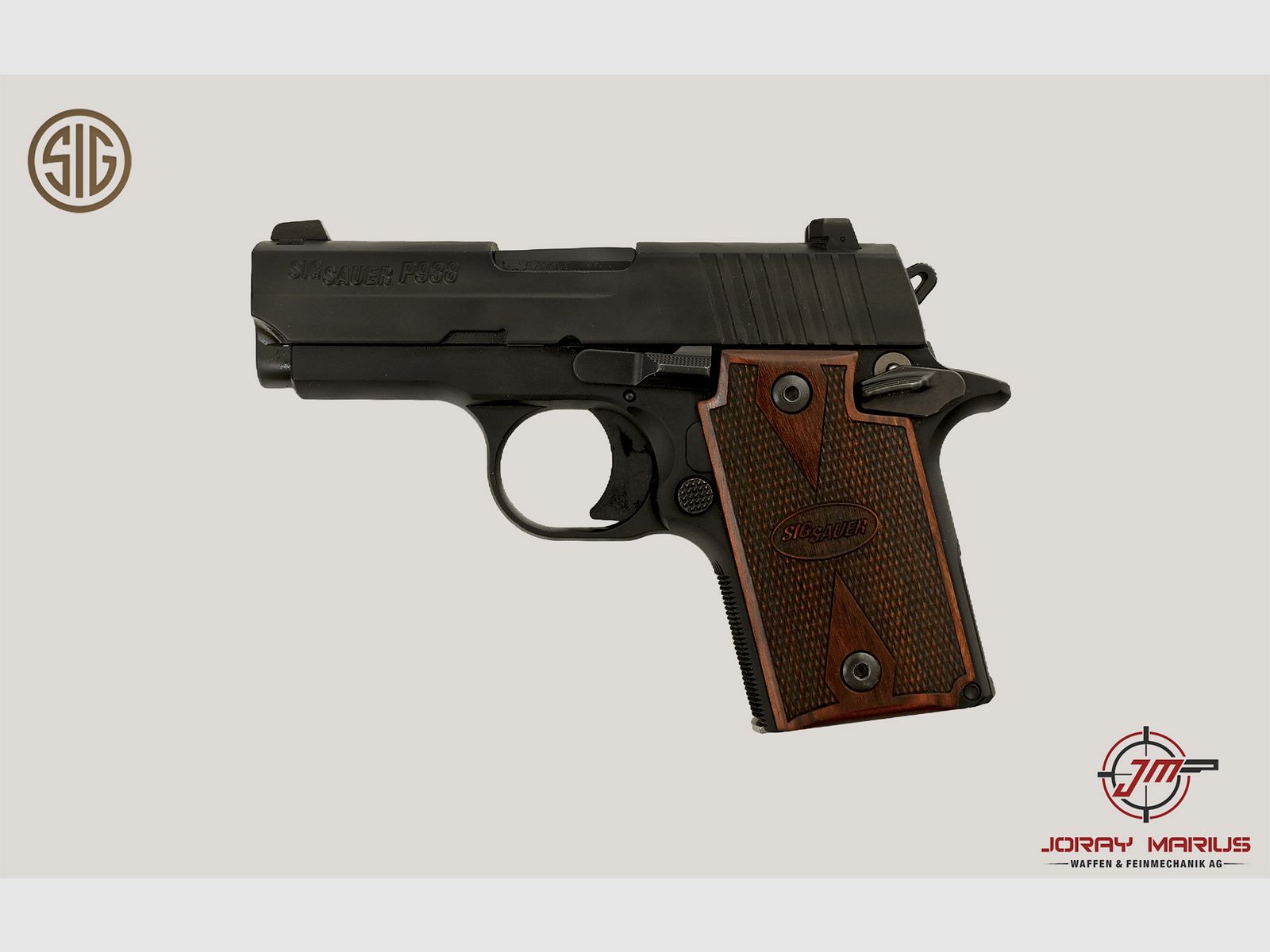 SIG Sauer P938 Rosewood 9mm Para, immagine 2 di 2