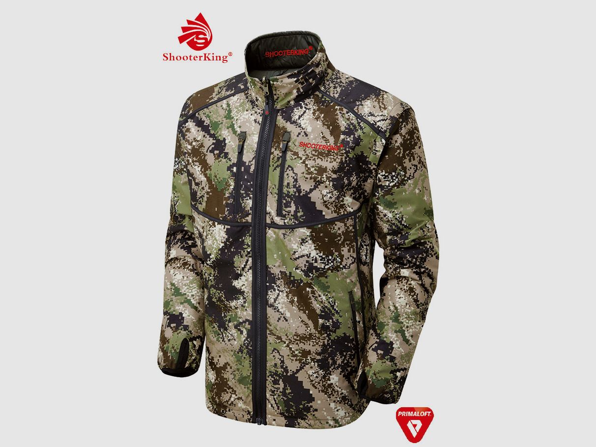 ShooterKing Digitex Giacca reversibile + gilet Verde/Camo (Uomo), immagine 3 di 5
