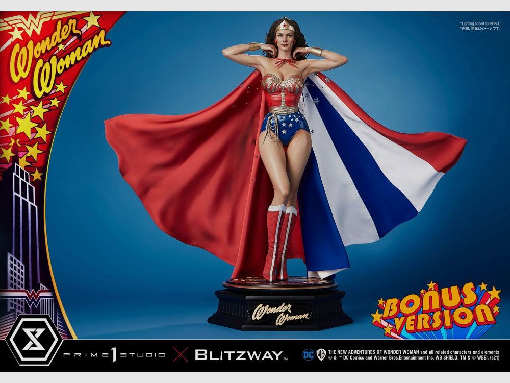 Wonder Woman 1975 Statue 1/3 Wonder Woman (Lynda Carter) Bonus Version 69 cm | 43091