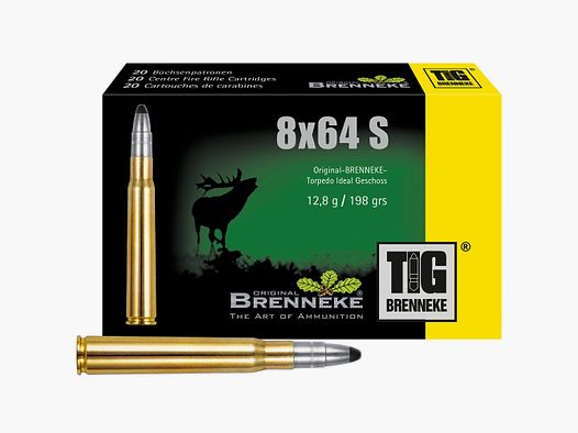 Brenneke 8×64 S TIG 12.8g/198grs.