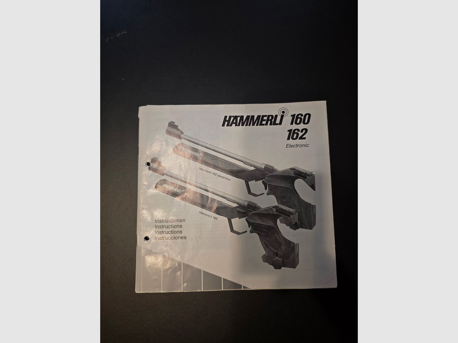 Hämmerli 162 Electronic Free Pistol .22lr