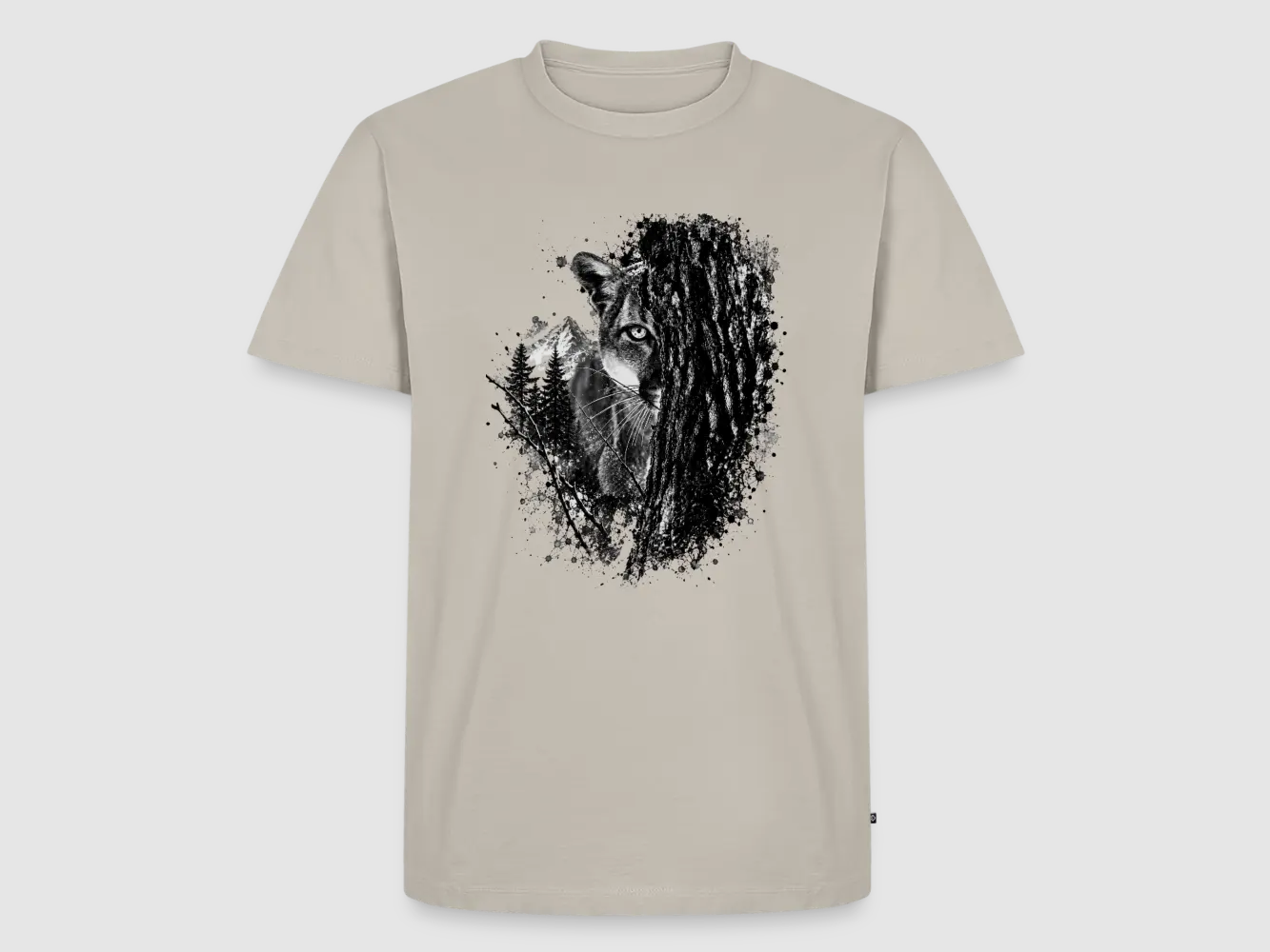 PUMA Heren Premium T-Shirt "Lauerende Puma", afbeelding 11 van 37