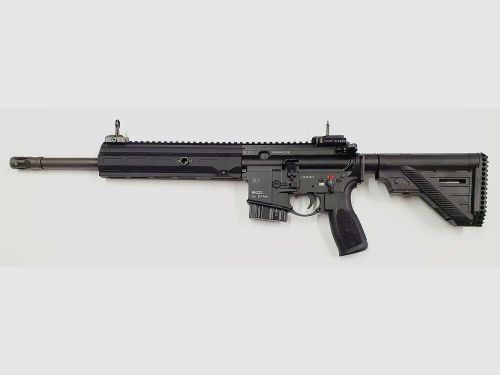 Heckler & Koch Heckler & Koch MR223 A3 Slimline 14,5" SPORT Sonder-Edition, Schwarz .223Rem Black BKA-Bescheid