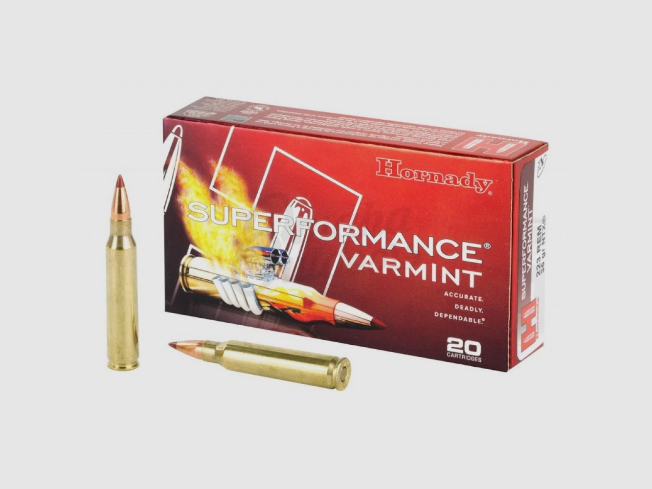 223 Remington Hornady SUPERFORMANCE® VARMINT™ 35 gr NTX® VE20