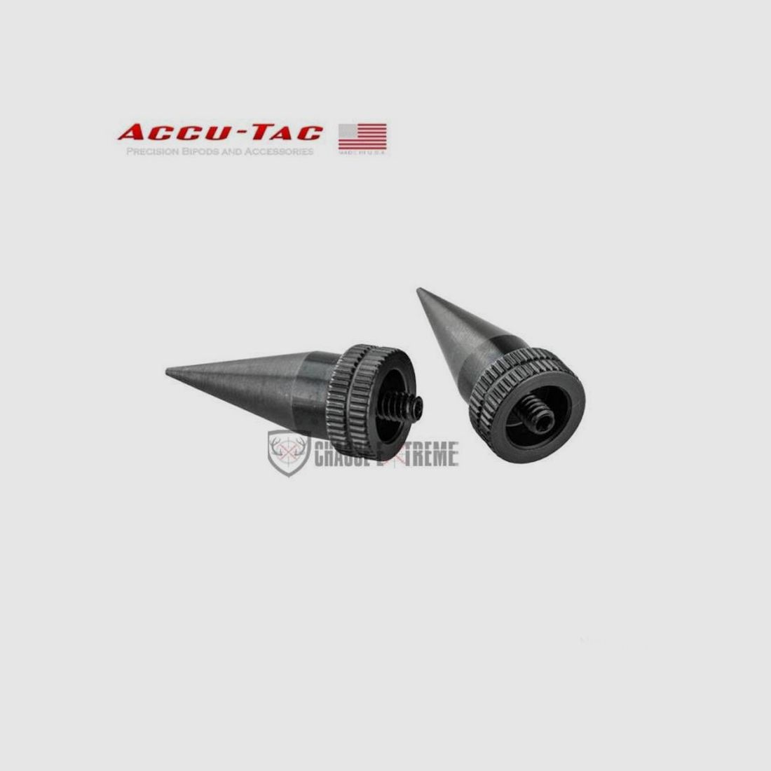 Stahlspitzen ACCU-TAC für Bipod LR-10, Bild 1 von 4
