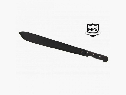 60,5 CM - MACHETE MP9 CON MANGO DE MADERA Y FUNDA DE CORDURA