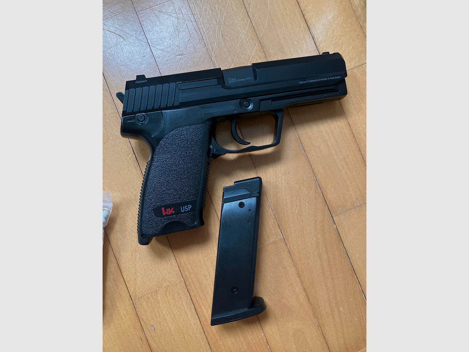 HK USP Softair manuell inkl. Kugeln 