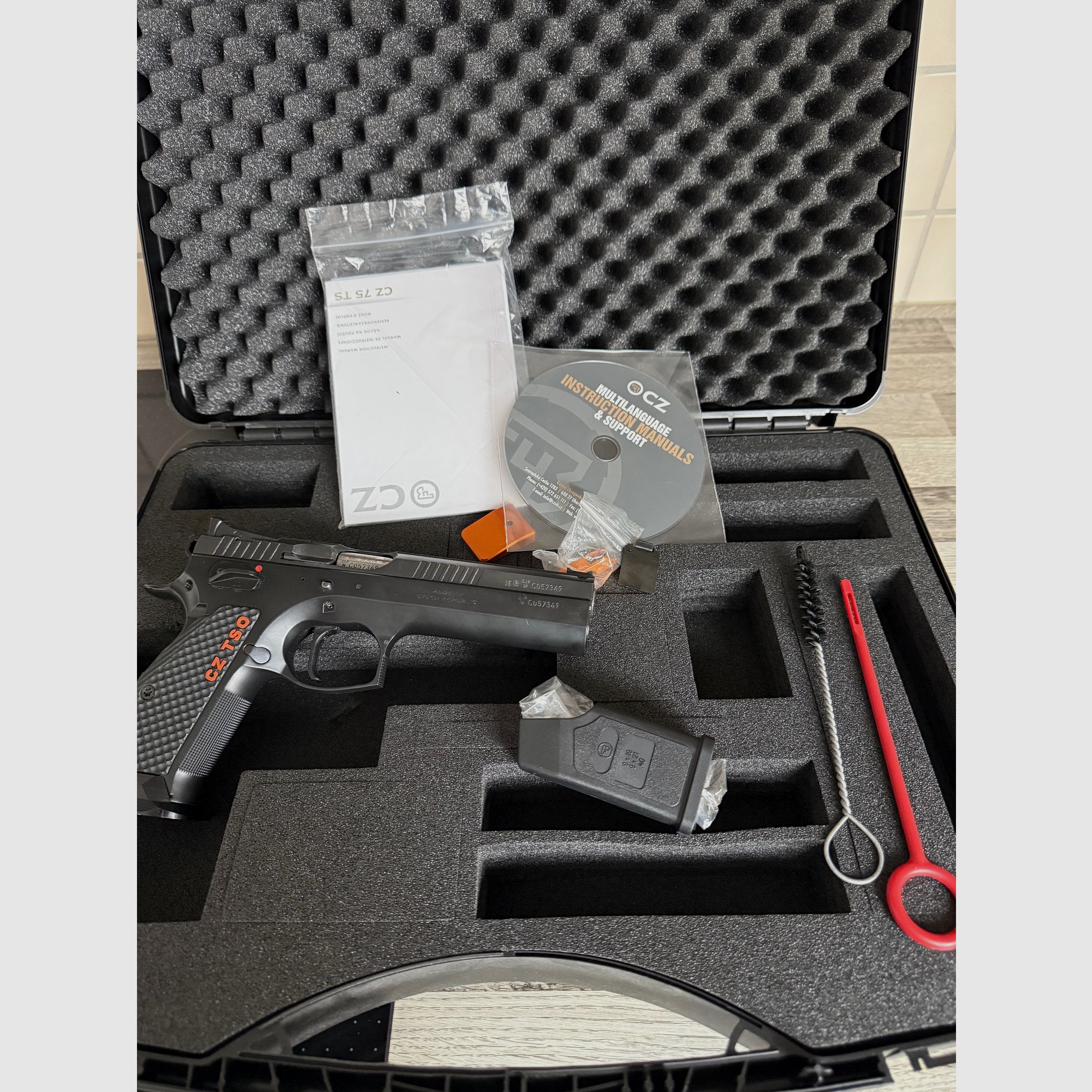 CZ 75 Tactical Sport Orange 9x19 