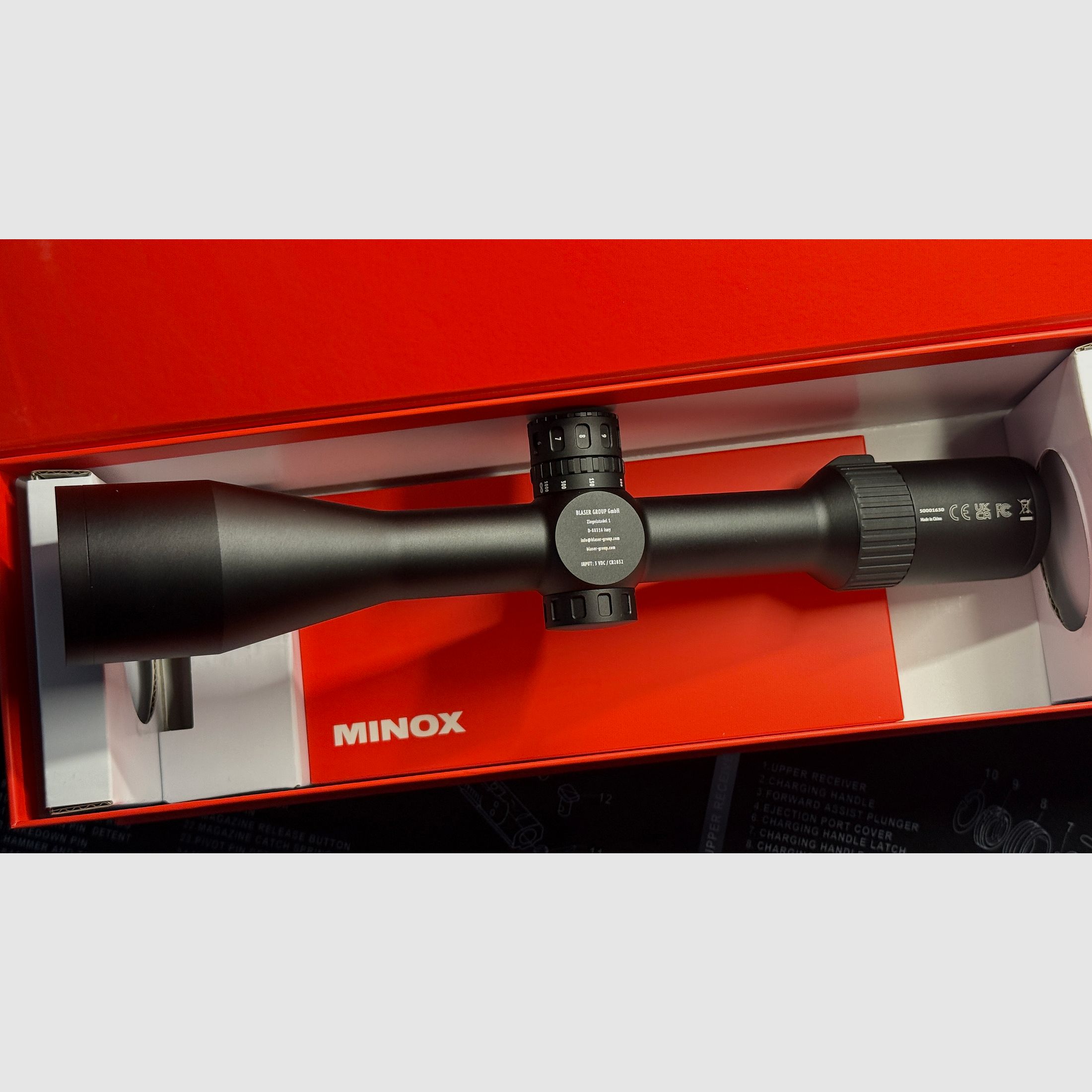 Minox Zielfernrohr RS-4 2,5-10x50 – Neu und unbenutzt