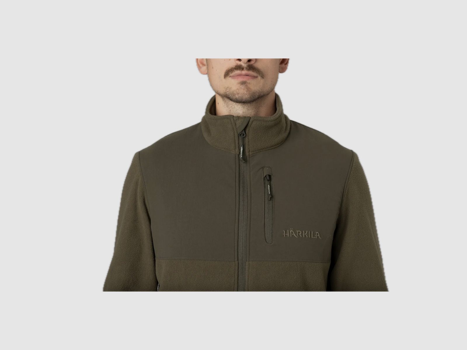 HÄRKILA Fjell Fleecejacke Light Willow Green